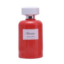 ادوپرفیوم زنانه اتریوم مدل MON CHER عطری گرم و شیرین با رایحه کهربایی و گلی که در سال 2024 به بازار معرفی شده است.
