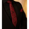 کراوات و دستمال جیب مدل آوین
