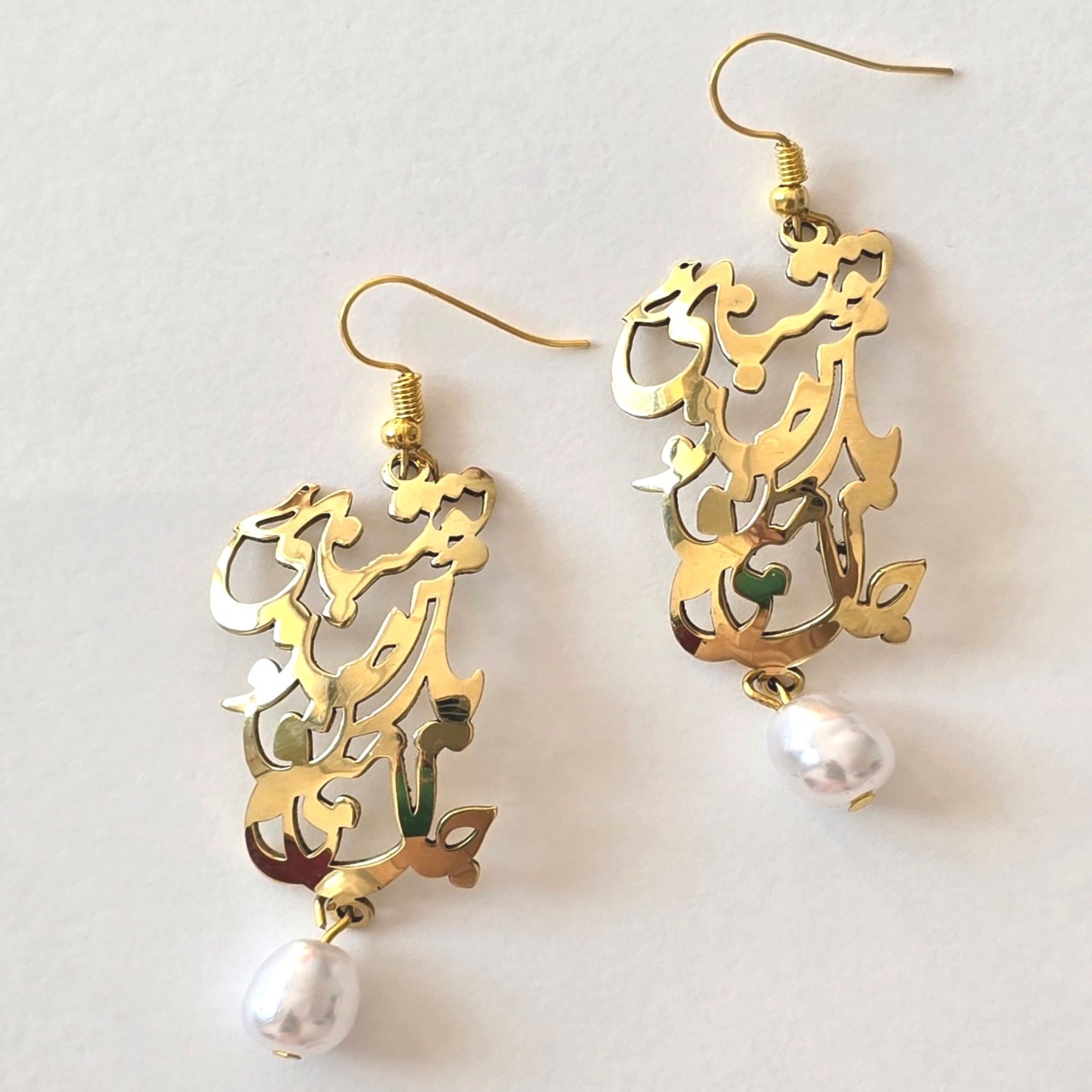 گوشواره آویزی شعر نوشته 3478